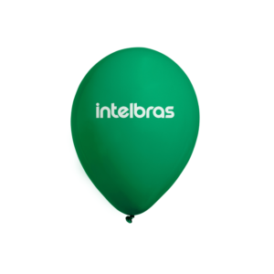 Kit 100 Balões Verde Intelbras