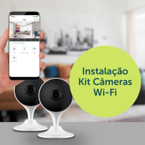 Instalação Kit Câmera Wi-Fi Mibo