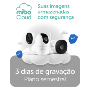 Plano de Gravação em nuvem para Mibo Cloud - 3 dias semestral