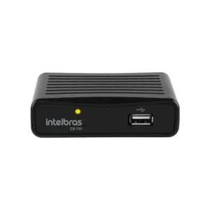 Conversor Digital de TV Intelbras com Gravador CD 700