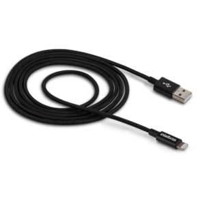 Cabo USB - Lightning 1,5m Nylon Preto Intelbras EUAL 15NP