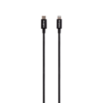 Cabo USB-C - Lightning 1,2m PVC Preto Intelbras EUCL 12PP