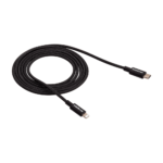 Cabo USB-C - Lightning 1,5m Nylon Preto Intelbras EUCL 15NP