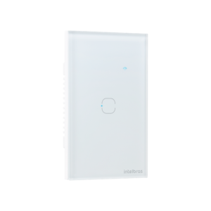 Kit 4 Interruptores Touch Inteligentes de 1 e 3 Teclas Branco