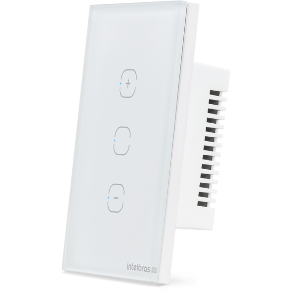 Interruptor Dimmer Smart Wi-Fi Touch Intelbras EWS 1101 Branco