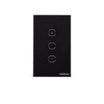 Interruptor Dimmer Smart Wi-Fi Touch Intelbras EWS 1101 Preto