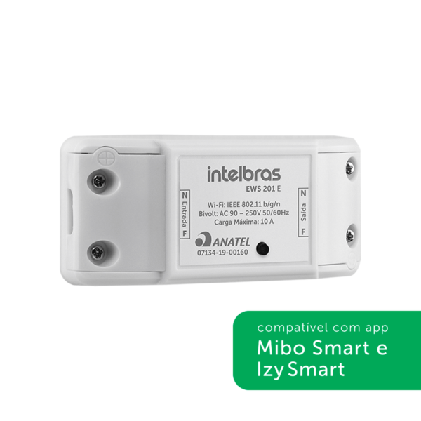 Controlador Smart Wi-Fi para ambientes Intelbras EWS 201 E