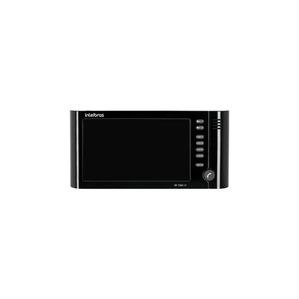 Módulo Interno Videoporteiro Intelbras IV 7010 HF HD BR Preto