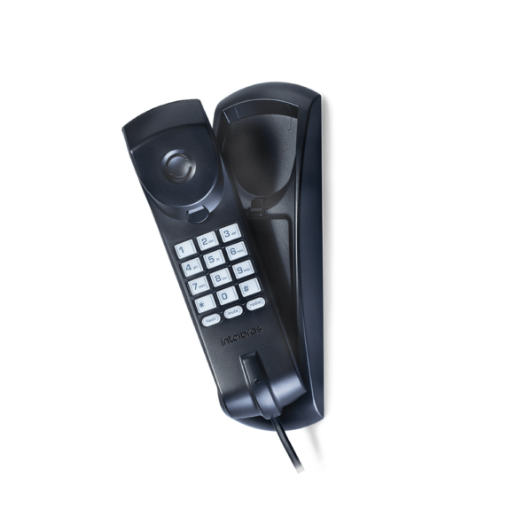 Telefone Gôndola com Fio Intelbras TC 20 Preto