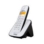 Telefone sem fio Intelbras TS 3110 Branco e Preto