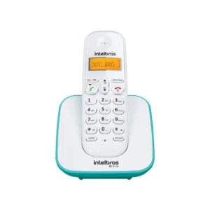 Telefone Sem fio Intelbras  3110 - Branco com Azul Claro