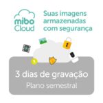 Kit Câmera Wi-Fi Interna iM3 Black + Gravação em Nuvem Mibo Cloud 3 dias Semestral