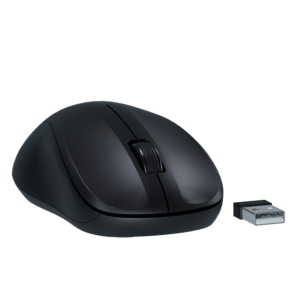 Mouse Intelbras MSI55  Sem Fio Preto