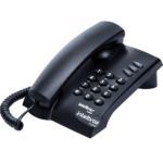 Telefone com Fio Intelbras Pleno sem chave Preto - Telefone com Fio Intelbras Pleno sem chave preto