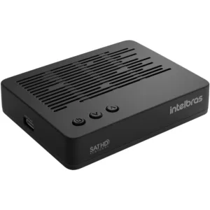Receptor Digital de TV via Satélite C/Gravador Intelbras RDS 840