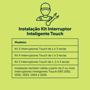 Instalação de kit Interruptores Smart  Intelbras