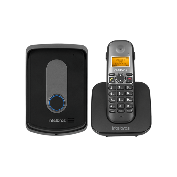 Telefone sem fio Intelbras com Ramal Externo TIS 5010