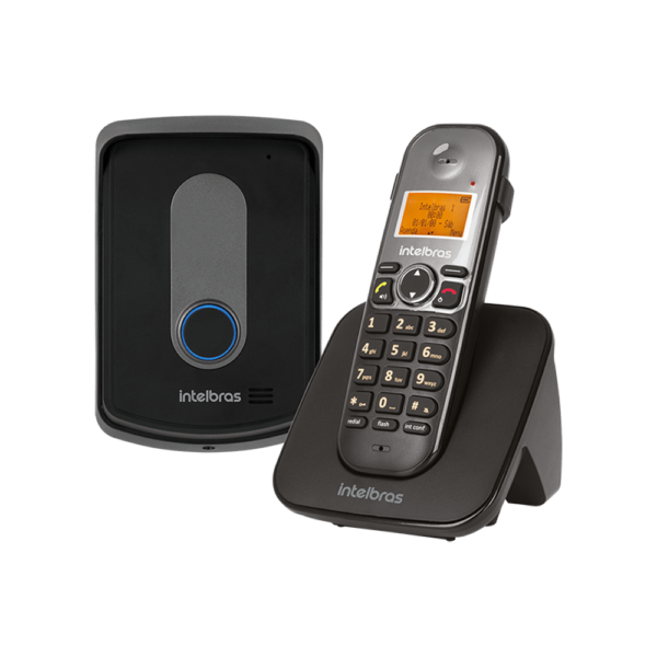 Telefone sem fio Intelbras com Ramal Externo TIS 5010