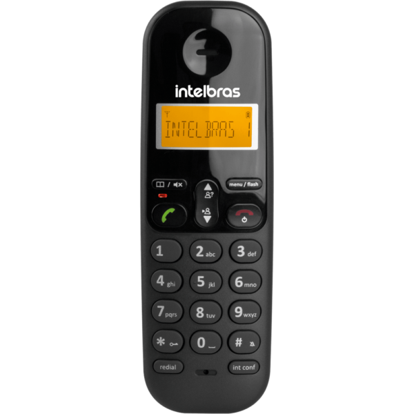 Kit Telefone sem Fio Digital + Ramal Intelbras TS 3112 Preto