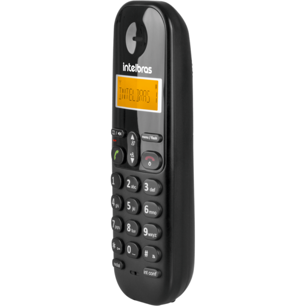 Combo Telefone sem Fio  + Dois Ramais Adicionais Intelbras TS 3113 Preto