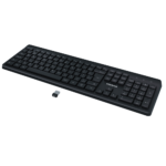 Kit Teclado e Mouse Intelbras CSI50 Sem Fio Preto