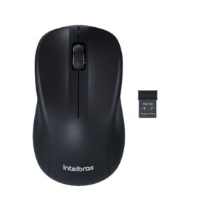 Mouse Intelbras MSI50 Sem Fio Preto Blister
